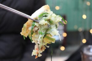 타코 속 재료가 흘러내렸던 원인과 재료 배치